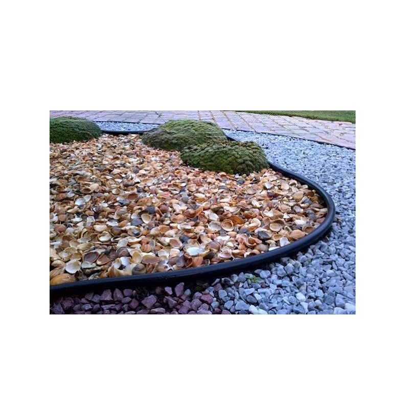 Бордюр садовый Standartpark Канта пластик, коричневый (10000х100 мм)