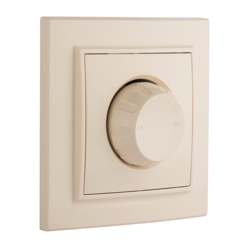 Светорегулятор с/у Минск ERD06-101-20, поворотный, бежевый