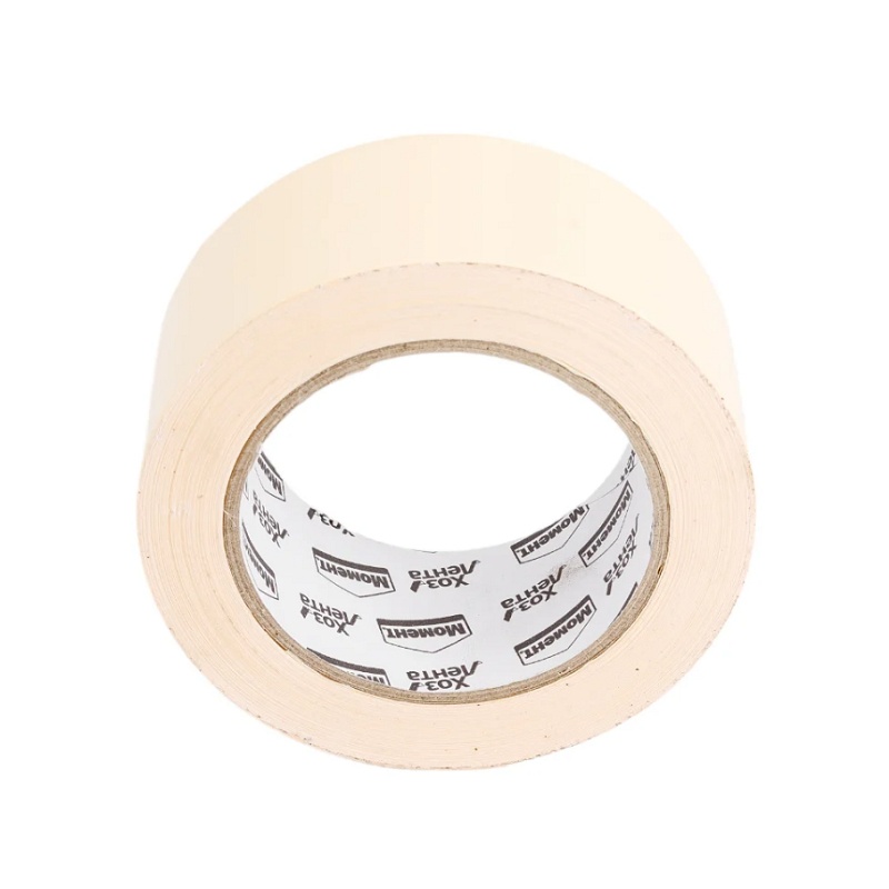 Лента клеящая хозяйственная Момент двустороняя, 48 мм х 25 м