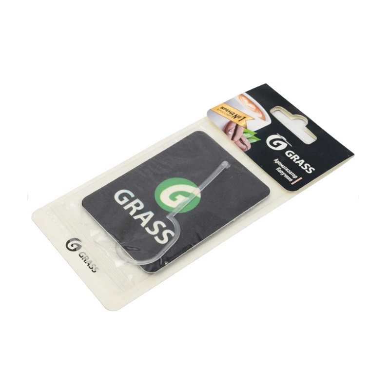 Ароматизатор картонный Grass, капучино