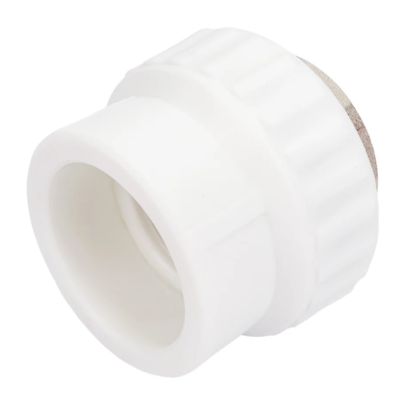 Муфта комбинированная Valfex латунная резьба (под ключ) 63х2&quot; ВР