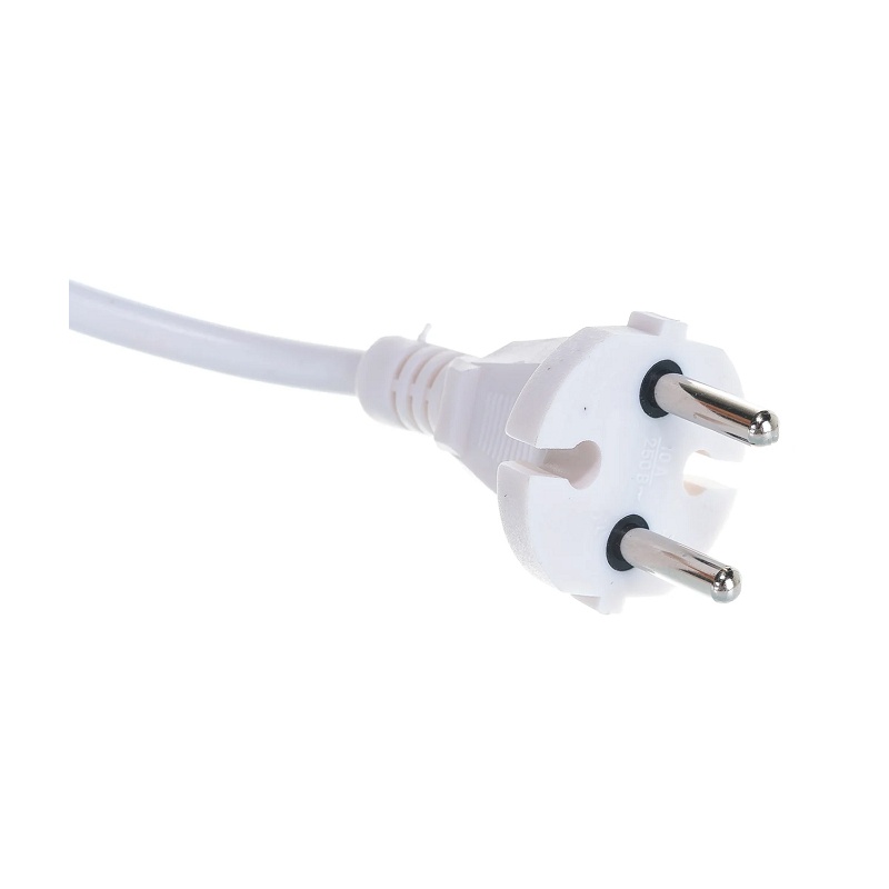 Удлинитель бытовой 481S-1305, 3 гнезда, ПВС, 2200 Вт, б/з, 5 м, белый