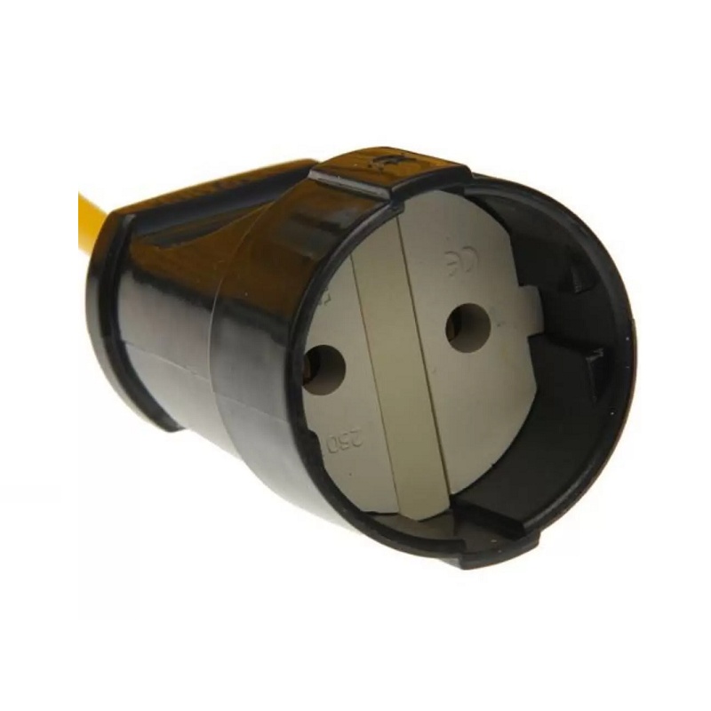 Удлинитель силовой на рамке 481S-5104, 1 гнездо, ПВС, 1300 Вт, б/з, 40 м