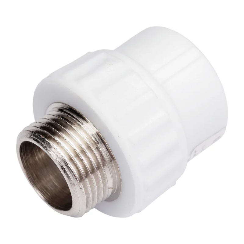 Муфта комбинированная Valfex латунная резьба 20х3/4" НР