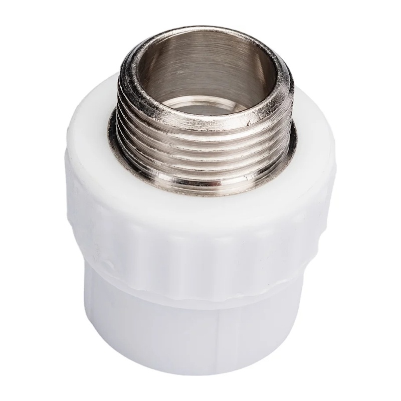 Муфта комбинированная Valfex латунная резьба 20х3/4" НР