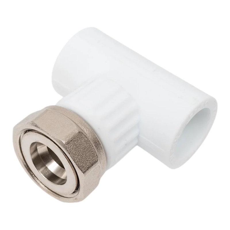 Тройник комбинированный Valfex латунная резьба 20х3/4" ВР