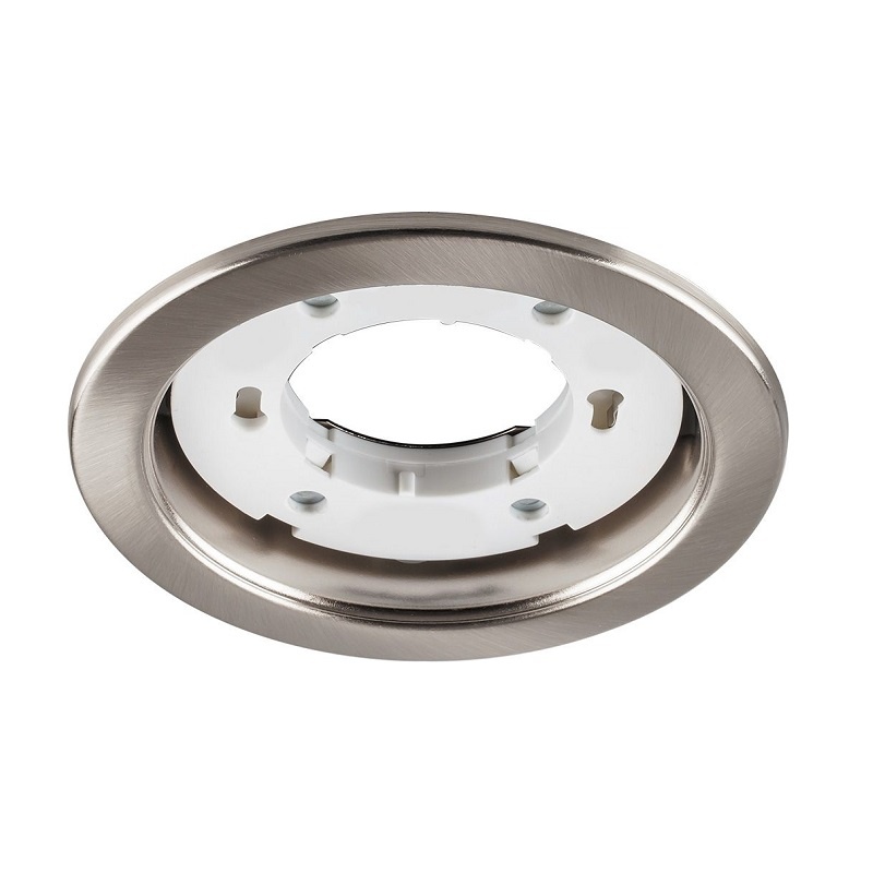 Светильник встраиваемый Feron под GX53, IP20, титан