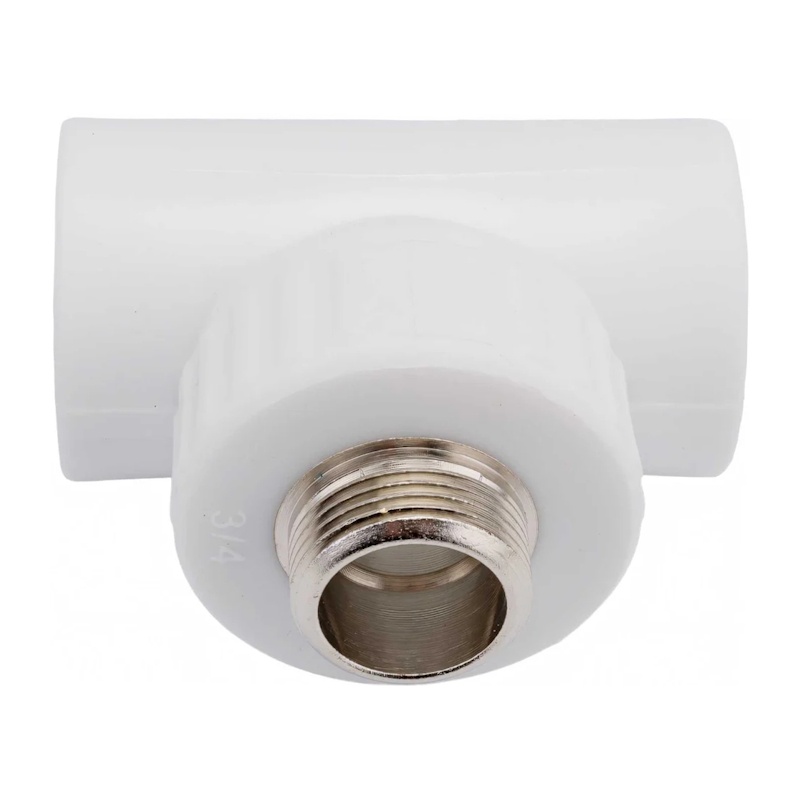 Тройник комбинированный Valfex латунная резьба 32х3/4" НР