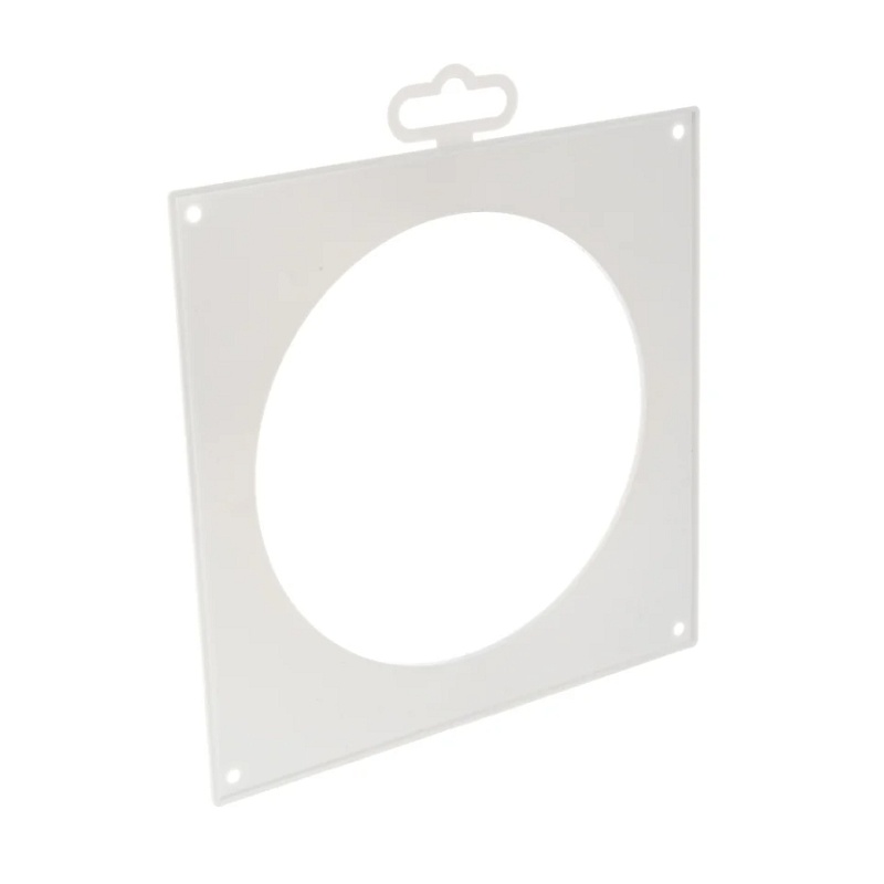 Пластина настенная для круглого канала Era 12,5НКП, 170х170 мм, d=125 мм