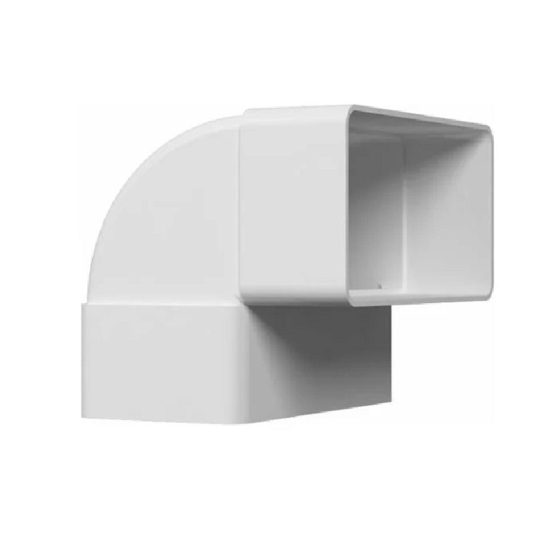 Колено вертикальное Era 511КВП, 90 градусов 110х55 мм