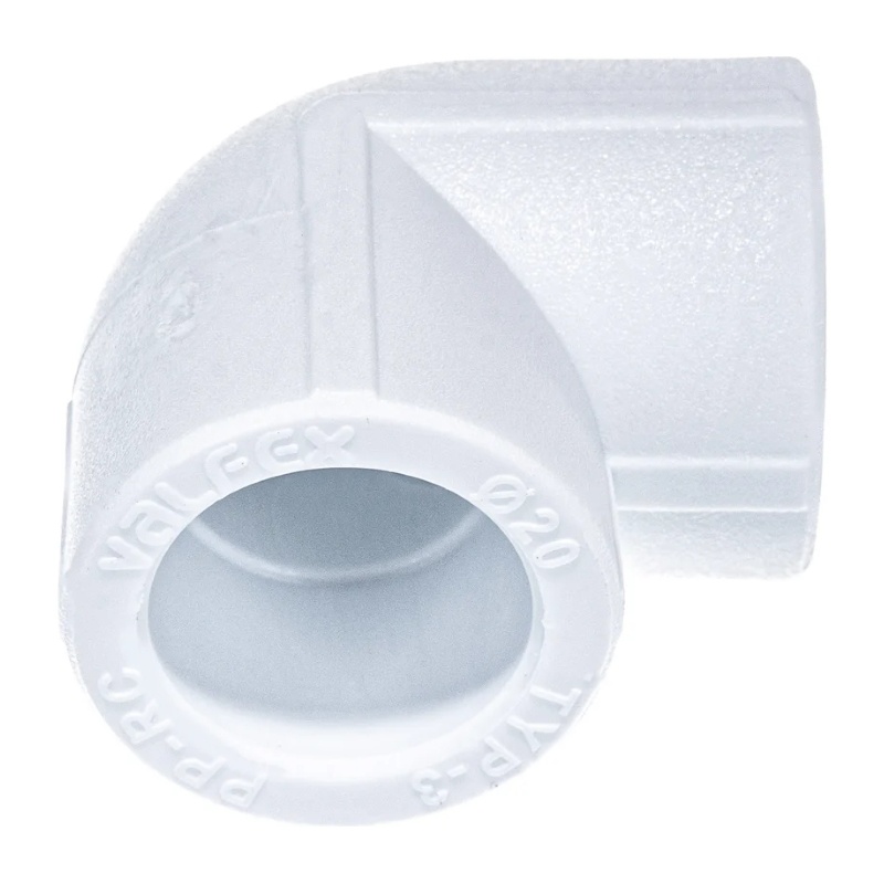 Угольник Valfex полипропилен  20 мм, 90°