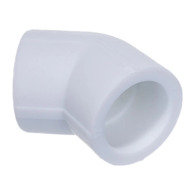 Угольник Valfex полипропилен  25 мм, 45°