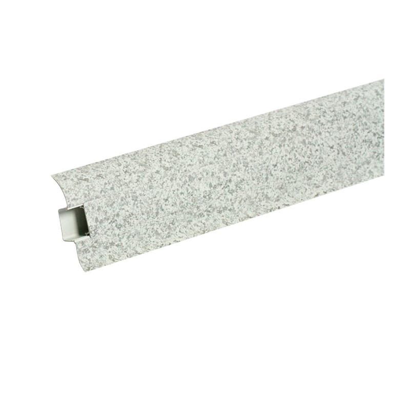 Плинтус Ideal Комфорт 171, с кабель-каналом, камешки, 55 мм (2,2 м)