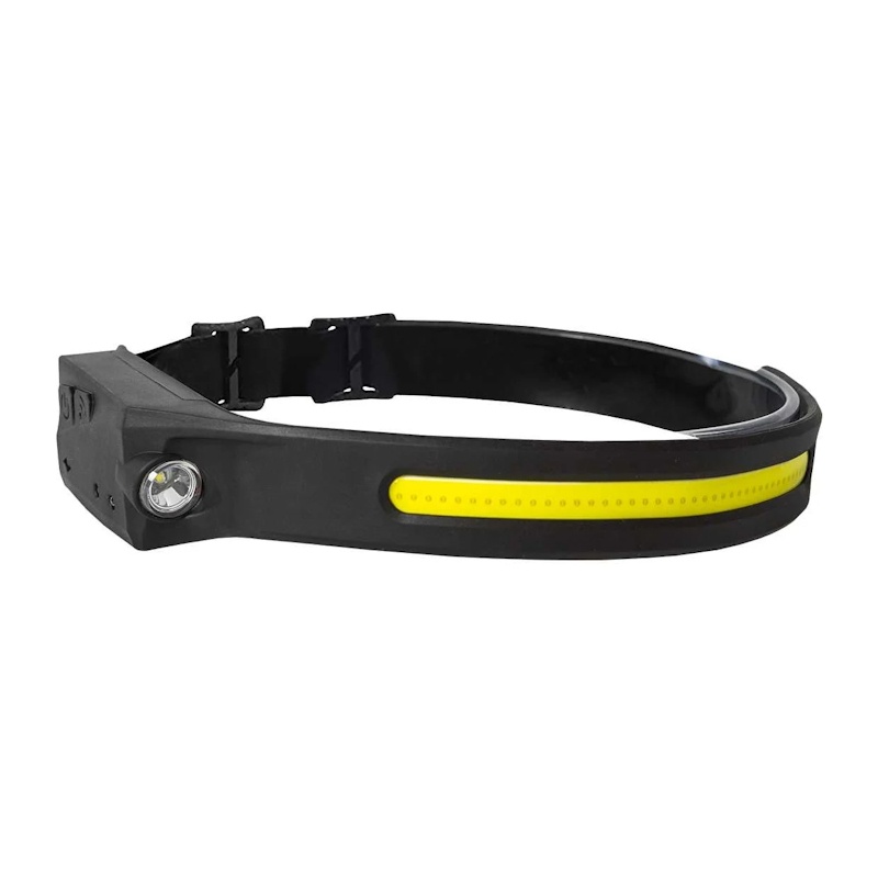 Фонарь Glanzen UFL-0650-8005 LED налобный 10Вт, 1.2А*ч Li-Ion, сенсорный, USB