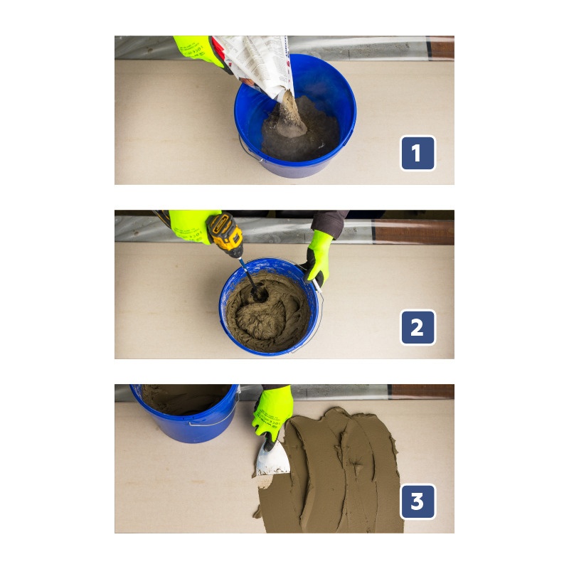 Клей для плитки Plitonit С по сложным основаниям (5 кг)