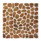 Плитка напольная Axima Пьетра Камни, коричневый, 327х327х8 мм