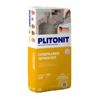 Термоклей Plitonit СуперКамин для облицовки печей и каминов , 25 кг
