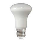 Лампа светодиодная LED E27, зеркальная R63, 8Вт, 4000К хол. белый свет