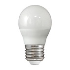Лампа светодиодная LED E27, шар G45, 8Вт, 2700К, теплый белый свет