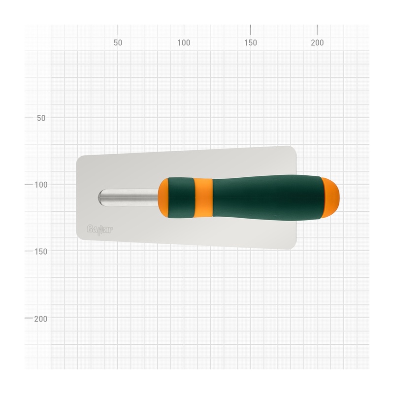 Кельма для нанесения венецианской штукатурки Варяг 35470 200х80 мм