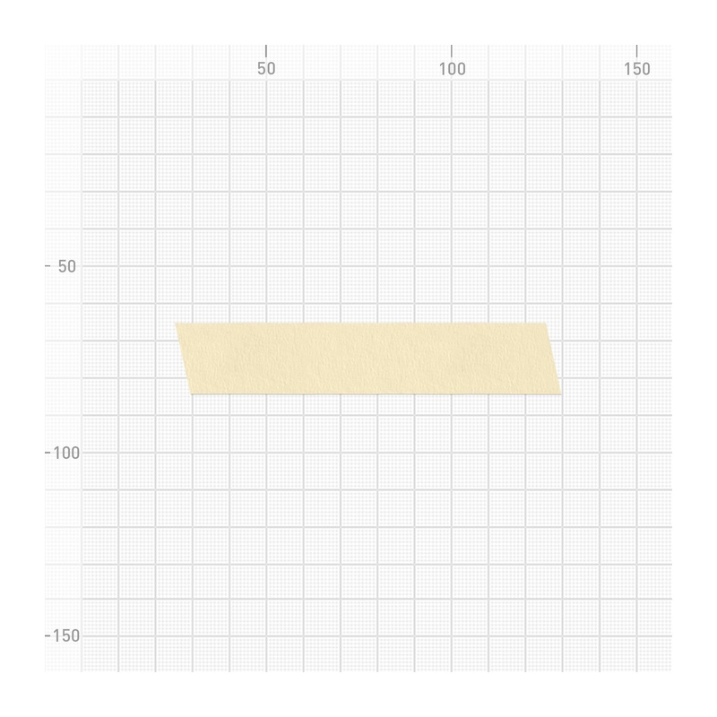 Лента малярная Luxtape 71950, жёлтая, 19 мм х 50 м