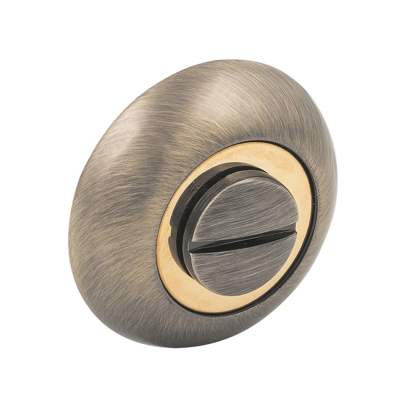 Завертка WC дверная для финского замка SCHLOSS 82011 бронза 50 мм (5/100)