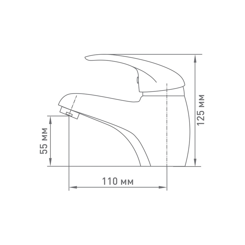 Смеситель для раковины Mix&Fix Zefir 1103