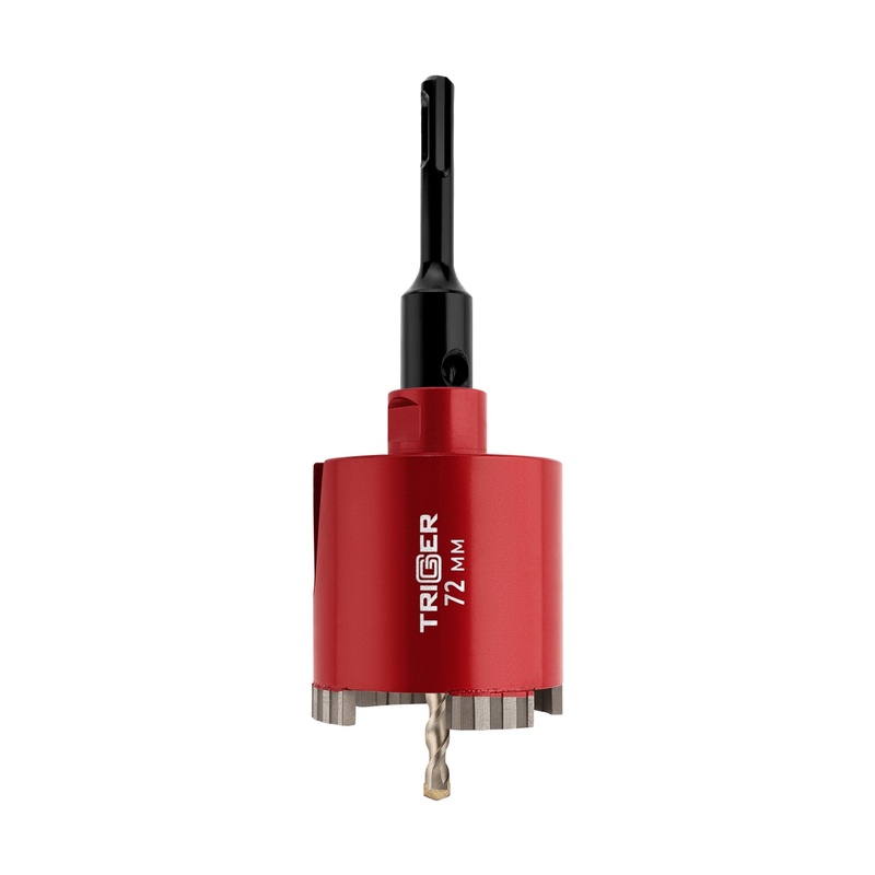Коронка алмазная Trigger 78074 SDS+ 72 мм