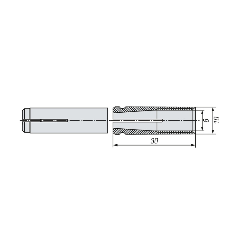 Анкер забивной SWFS М8 (100 шт)