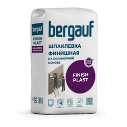Шпаклевка финишная Bergauf Finish Plast, 20 кг