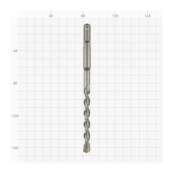 Бур Trigger Quadro 78480 SDS+ 8х100/160 мм