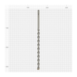 Бур Trigger Quadro 78495 SDS+ 12х250/310 мм