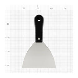 Шпатель Biber 35116 125 мм