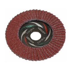 Диск лепестковый по металлу Луга Р24 125х22 мм