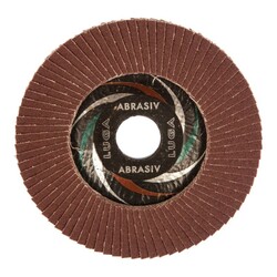 Диск лепестковый по металлу Луга Р100 125х22 мм