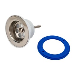 Выпуск Orio А-4004-02, 1 1/2" с нержавеющей решеткой d=70мм