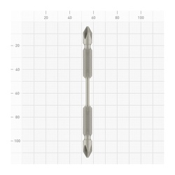 Бита Trigger 84988 Торсион РН-2 двухсторонняя 110 мм