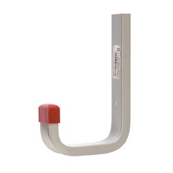 Крюк настенный, 80х120 мм, алюминий, серебро анод.