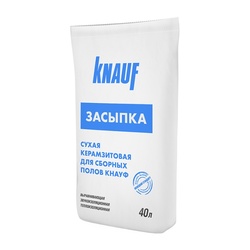 Засыпка сухая керамзитовая для пола Knauf, 40 л