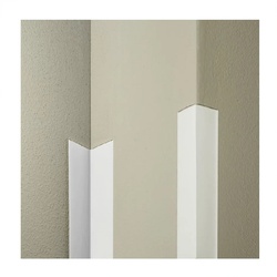 Угол отделочный из ПВХ, белый, 2700х25х25 мм