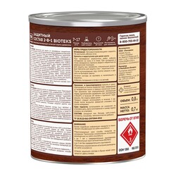 Антисептик Текс Bioteks состав 2в1 орех (0,8 л)