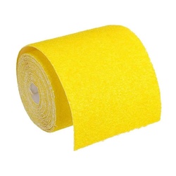 Бумага шлифовальная AS3308 желтая 115 мм Р80 рулон 5 м