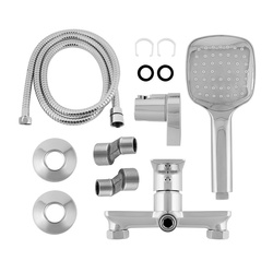 Смеситель для душа Mix&Fix Flash 5102 одноручный с аксессуарами (картридж d=35 мм)