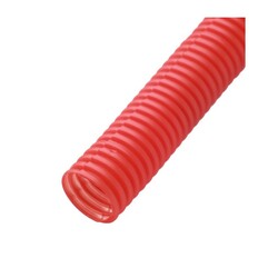 Труба гофрированная 32 мм для металлопластиковых труб красная (1 п.м.)