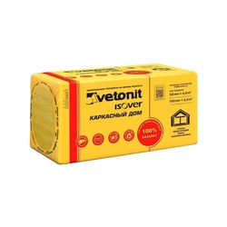Утеплитель Vetonit Каркасный Дом 1000х600х50 мм, 8 шт