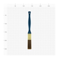 Кисть плоская ВАРЯГ 31241 Orel Dupont 25 мм