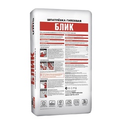 Шпатлевка гипсовая Unis Блик, 18 кг