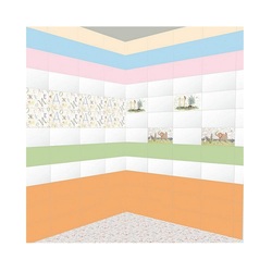 Плитка настенная Kerabel Зоопарк, оранжевая, 200х400х7,5 мм (пр-во БКСМ)