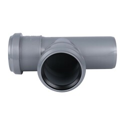 Тройник внутренний Sinikon d=50х50 мм 87 градусов