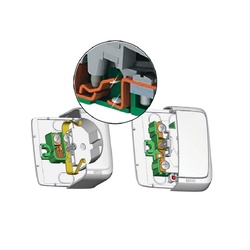 Розетка о/у Alfa РА16-103, 1 гнездо, б/з, белая